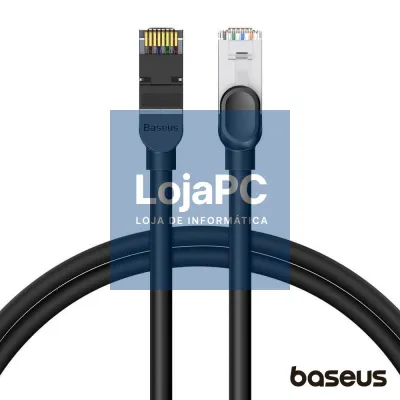Cabo UTP CAT6 0.5m Preto BASEUS