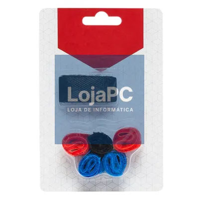 Conjunto De Organizadores De Cabos C/ Velcro 6x