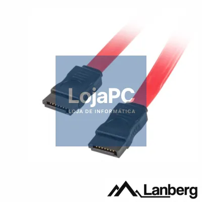 Cabo Dados SATA C/ Bloqueio 0.5m LANBERG