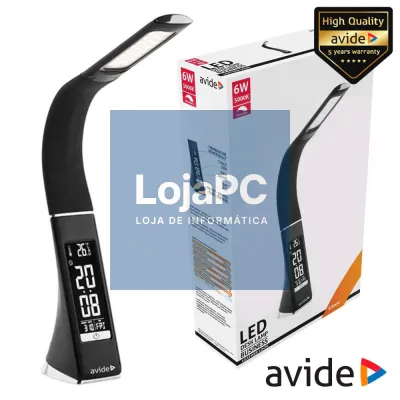 Candeeiro Decorativo LED 6W 5000k Calendário 350lm AVIDE