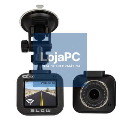 Câmara Vigilância Full HD 12MP P/ Auto 2" LCD 120º WIFI BLOW