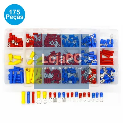 Conjunto De Terminais 175Pcs LANBERG