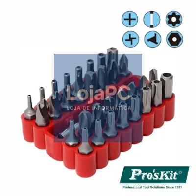 Conjunto de 33 Chaves Bit de Segurança PROSKIT