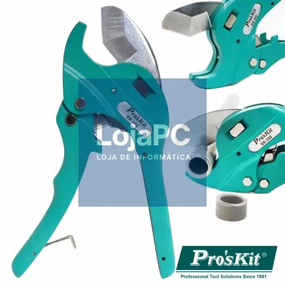 ALICATE CORTE TUBOS PLÁSTICO ATÉ Ø38MM C/ CATRACA PROSKIT