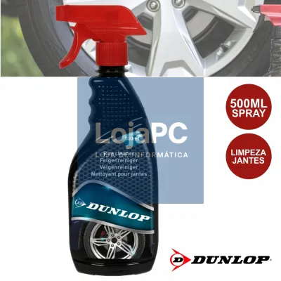 SPRAY DE 500ML LIMPEZA JANTES DUNLOP