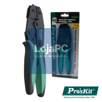 ALICATE DE CRAVAR TERMINAIS ISOLADOS 220MM PROSKIT