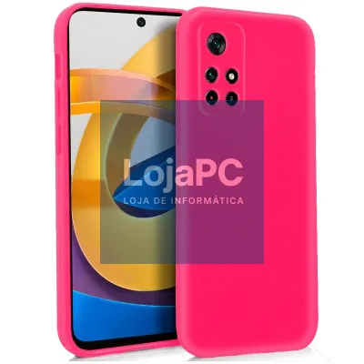 COOL Silicone Case for Xiaomi Poco M4 Pro 5G / Redmi Note 11S 5G (Pink)