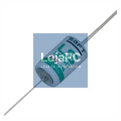 Pilha Lítio 14250 3.6V 1200mAh C/ Fios SAFT