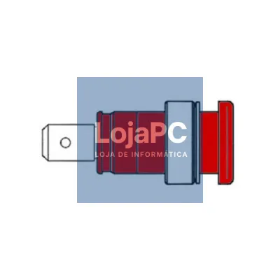 FICHA DE SEGURANÇA ISOLADA 4MM / VERMELHA (SEB 2620-F6,3)