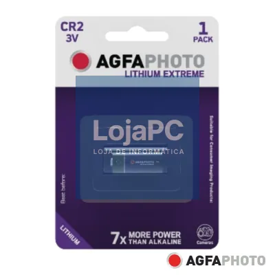 Pilha Lithium CR2 3V 1x Blister AGFAPHOTO