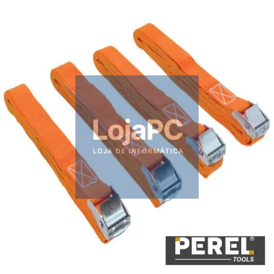 Correia De Fixação 200 kg - 3.6 m x 25 mm - 4 unidades PEREL
