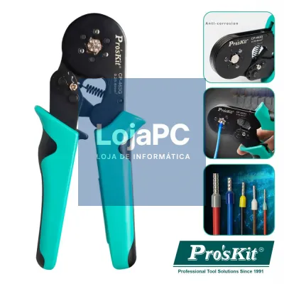 Alicate De Cravar Ponteiras Exagonal 0.25/6MM² PROSKIT