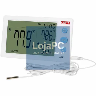 Medidor De Temperatura E Humidade Com Sonda UNI-T