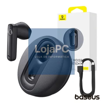 Auricular Bluetooth V5.3 C/ Carregamento Solar CM10 BASEUS