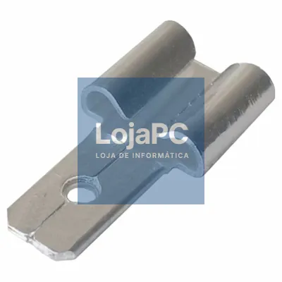 Adaptador Faston Fêmea 6.3mm para 4.8mm Macho