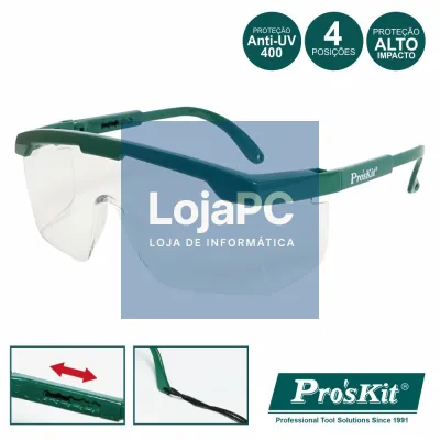 ÓCULOS PROTEÇÃO VISÃO TOTAL PROSKIT
