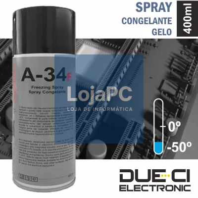 SPRAY DE 400ML CONGELANTE GELO DUE-CI