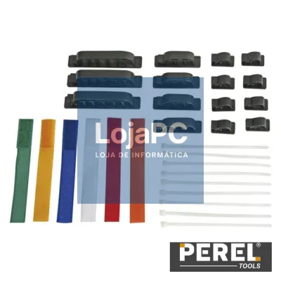 Conjunto Braçadeiras Diversas P/ Cabos 31X PEREL