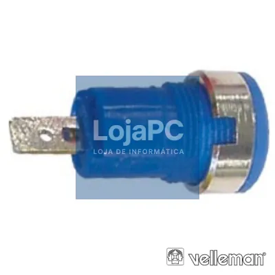 BORNE TERMINAL 4MM AZUL VELLEMAN