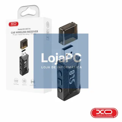 Transmissor FM Mãos-Livres Bluetooth 5.3 USB-A XO