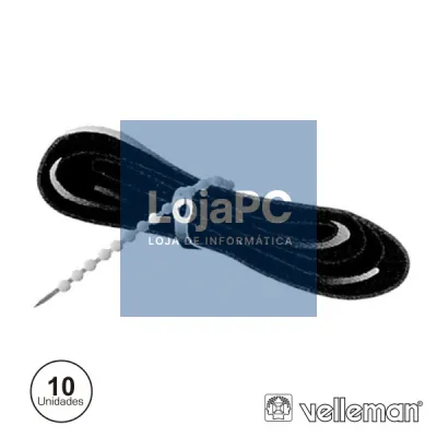 BRAÇADEIRAS REUTILIZÁVEIS110MM 10X VELLEMAN