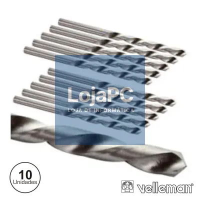 CONJUNTO DE 10 BROCAS 0.6MM VELLEMAN