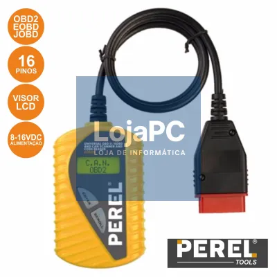 CSCANNER E LEITOR DE CÓDIGO UNIVERSAL OBD II EOBD E CAN
