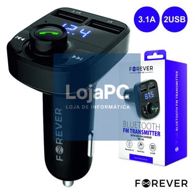 TRANSMISSOR FM BLUETOOTH V4 2USB/MICROSD F. ISQUEIRO
