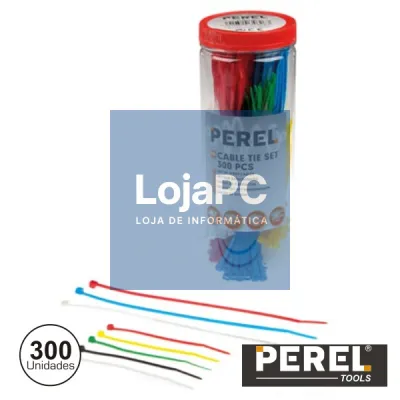CONJUNTO 300 BRAÇADEIRAS NYLON PEREL