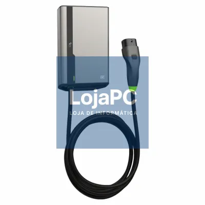 Carregador Wallbox Smart P/EV 22kW C/Cabo Tipo2 5m BT/WIFI