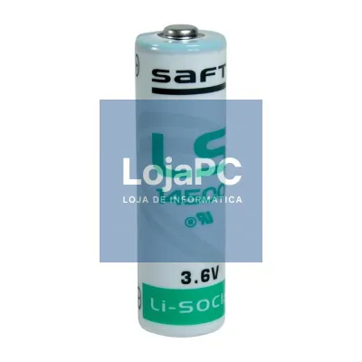 Pilha Lítio 14500 3.6V 2600mAh SAFT