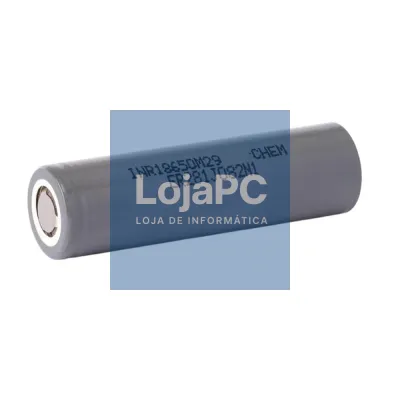 Bateria Lítio 18650 3.7V 2850mAh 10A LG