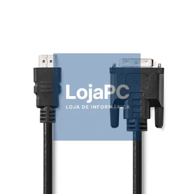 Cabo HDMI Macho / DVI-D Dual Link Macho 3m