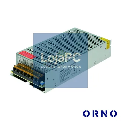 Fonte De Alimentação Industrial 12V 150W 12.5A ORNO