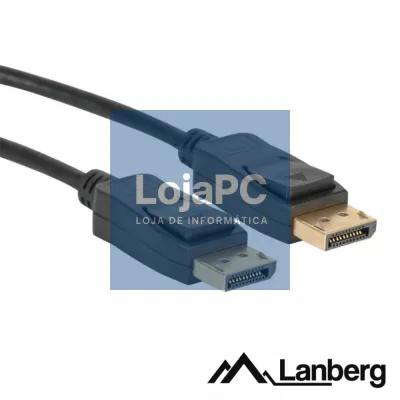 Cabo Displayport Macho / HDMI Macho 3m LANBERG