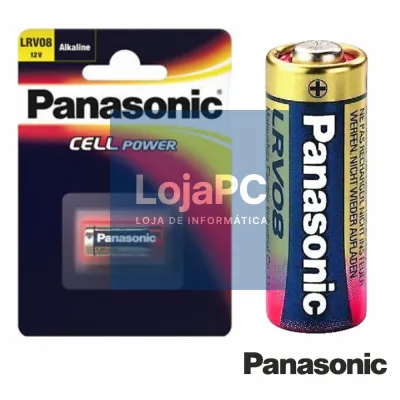 PILHA SUPER ALCALINA A23/LR23A 12V PANASONIC