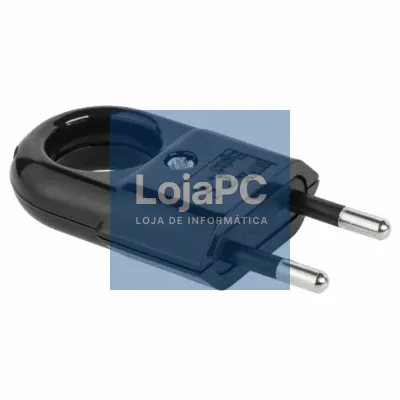FICHA ALIMENTAÇÂO AC PLANA PRETA 220V