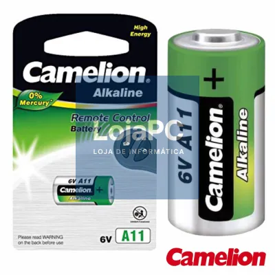 PILHA ALCALINA A11 6V BLISTER CAMELION
