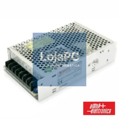 FONTE DE ALIMENTAÇÃO INDUSTRIAL 24V 100W 4.5A ALPHA