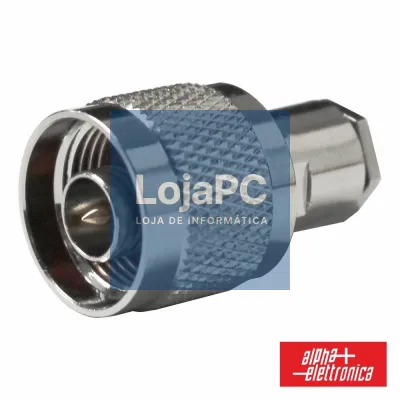 FICHA N MACHO P/ SOLDAR P/ CABO RG-58/U RG223/U