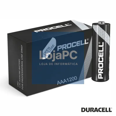 Pilha Alcalina Procell LR03/AAA 1.5V 1200X DURACELL