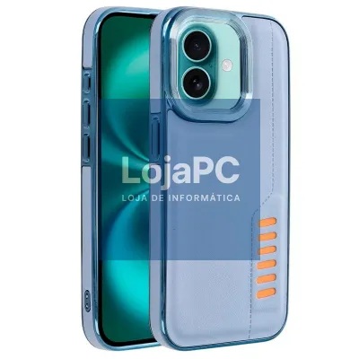 Cover for iPhone 16 COOL Plus Milano Blue