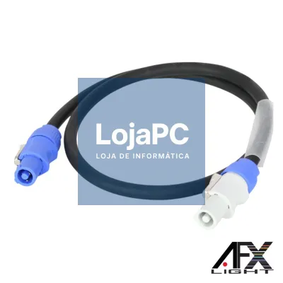 CABO ALIMENTAÇÃO POWERCON SPEAKON MACHO/MACHO 1.5M AFXLIGHT
