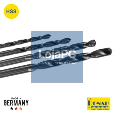 CONJUNTO DE 4 BROCAS HSS Ø1.2,1.4,1.6,1.8MM DONAU