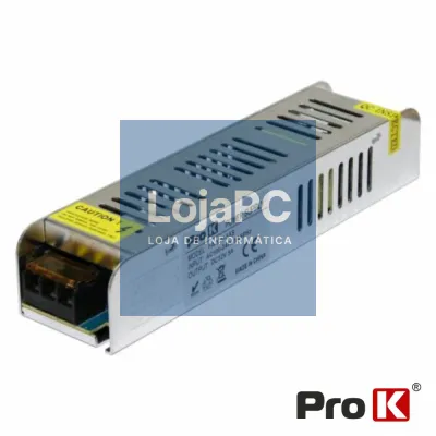 Fonte de Alimentação Industrial Slim 12V 60W 5A PROK
