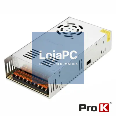 Fonte de Alimentação Industrial 12V 400W 33A PROK