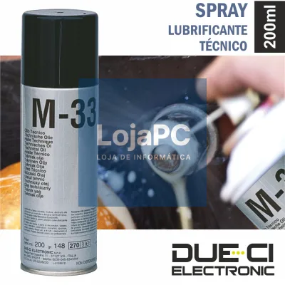 SPRAY DE 200ML LUBRIFICANTE TÉCNICO DUE-CI