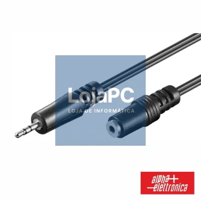 CABO JACK 3.5MM MACHO / JACK 3.5MM FÊMEA 5M ST