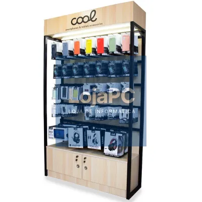 Exhibitor Corner COOL Accessories Large Wood