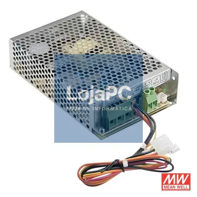 Fonte de Alimentação Industrial 27.6V 74.5W 2.7A MEAN WELL